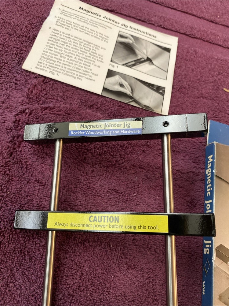 Rockler Magnetic Jointer Jig