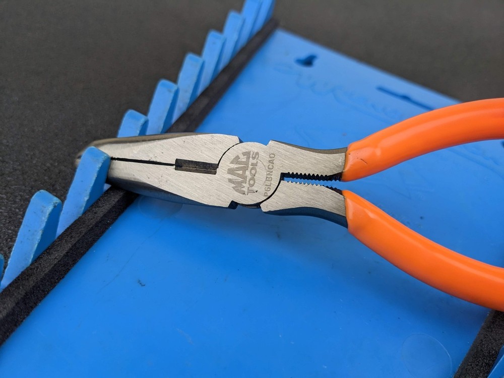 #bn894 Mac Tools p6lbncao ORANGE Bent Tip Nose Pliers