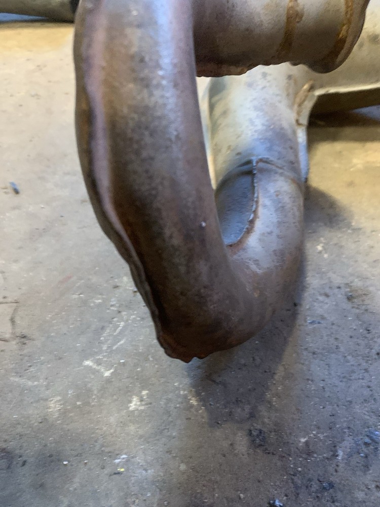 1984 Cr60 exhaust pipe