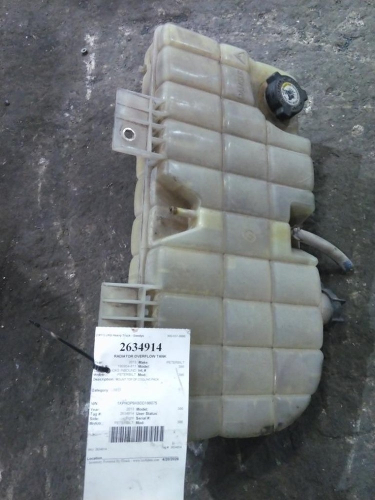 For 2013 PETERBILT 386 RADIATOR OVERFLOW TANK , OH