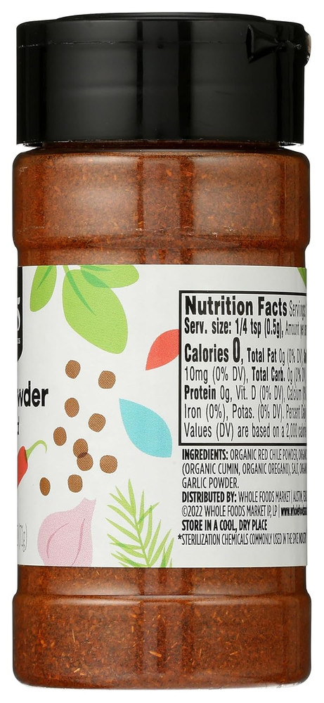 , Chili Powder Blend Seasoning, 2.52 Ounce