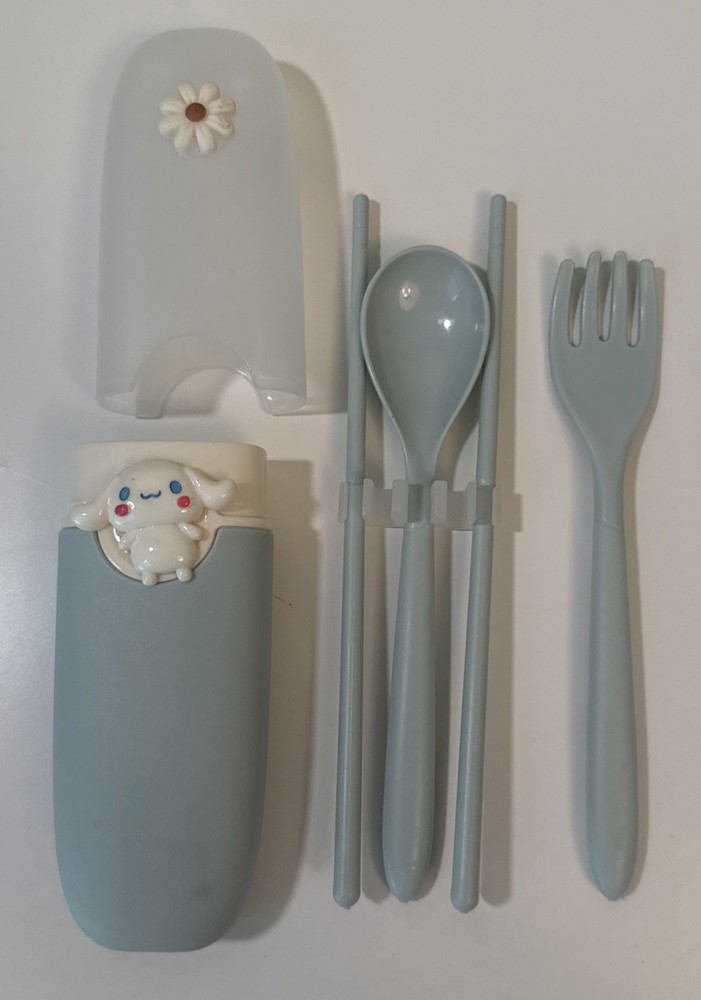 Trio set Chopsticks Spoon Fork