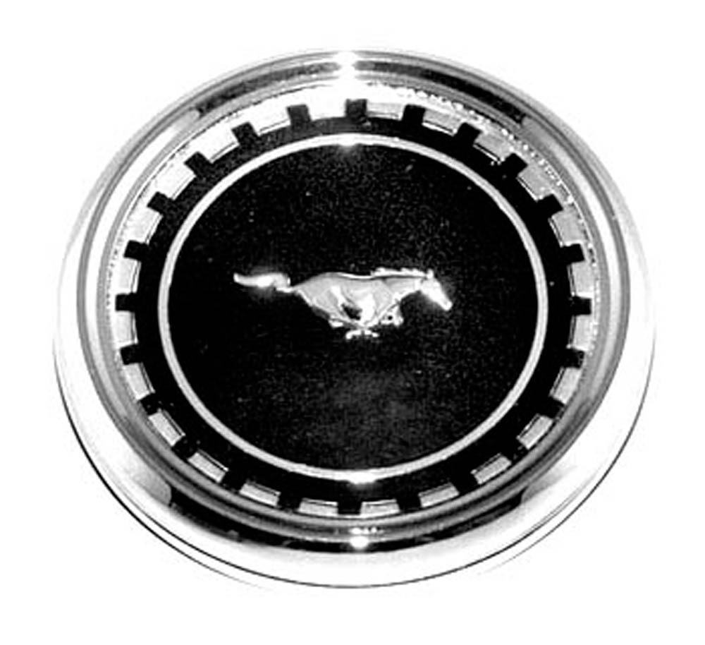 NEW! 1969 MUSTANG FASTBACK ROOF ORNAMENTS (PAIR) Pillar Post Emblems