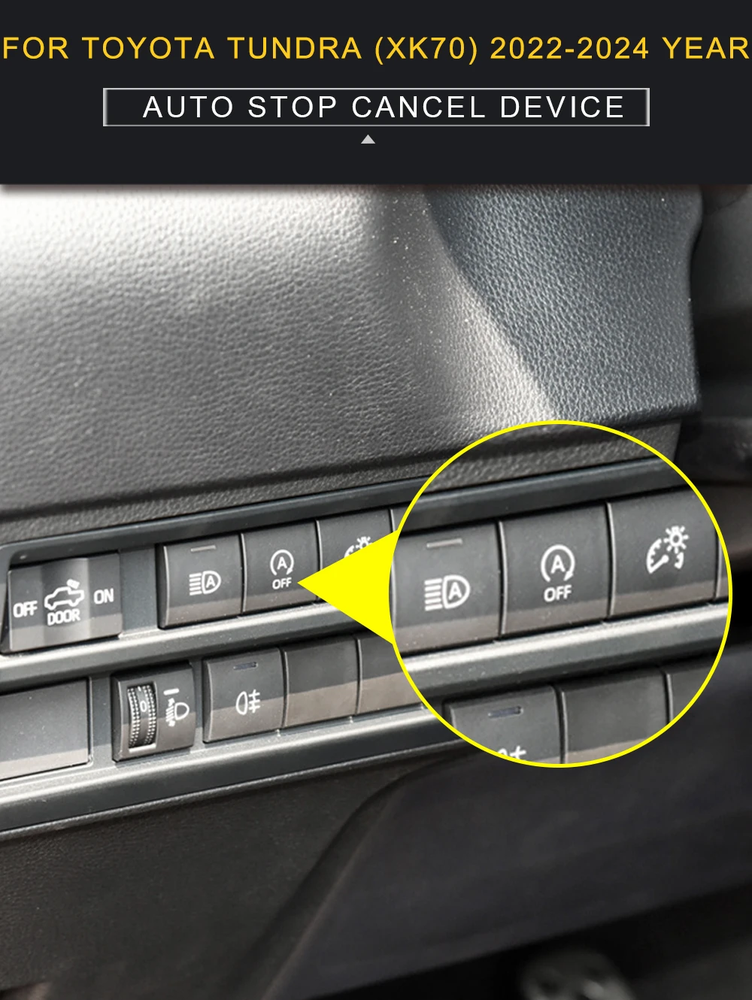 Auto Disable Automatic Start Stop Eliminator Canceller For Tundra 2022-2024