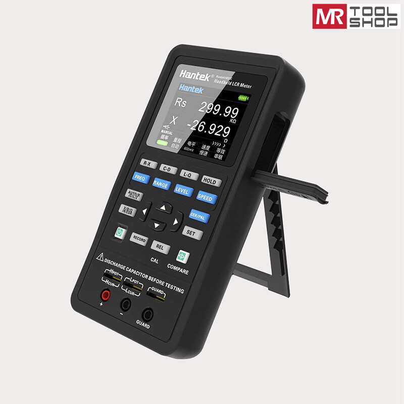 Hantek Digital Handheld LCR Meter Inductance Capacitance Resistance Tester Auto