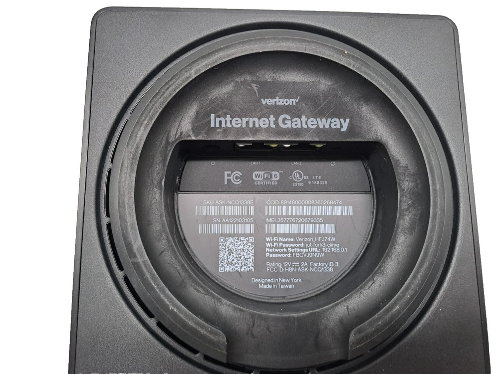 Verizon Internet Gateway Business Router + ADAPTOR