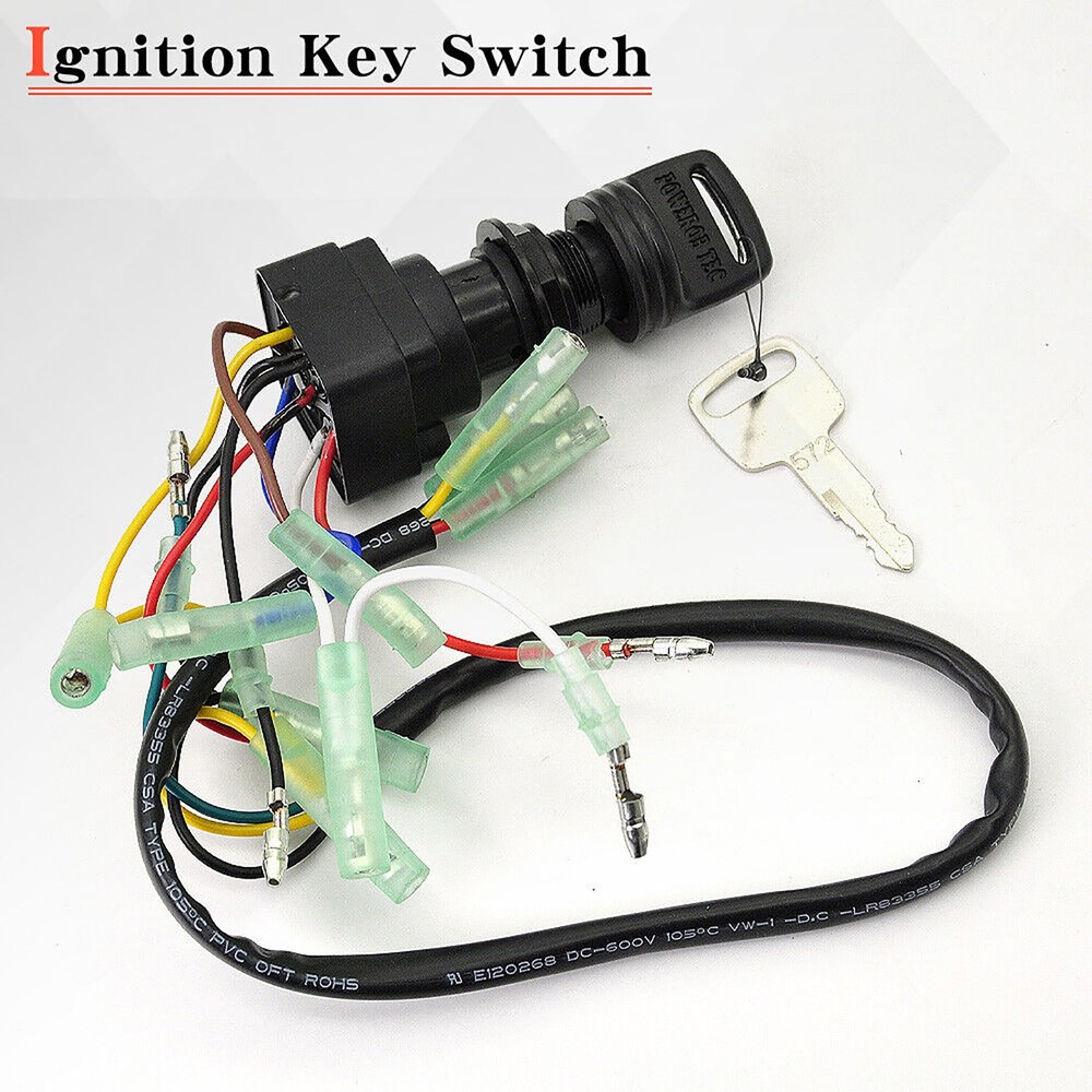 For Yamaha Outboard Motor Control Box Ignition Main Key Switch Accessories