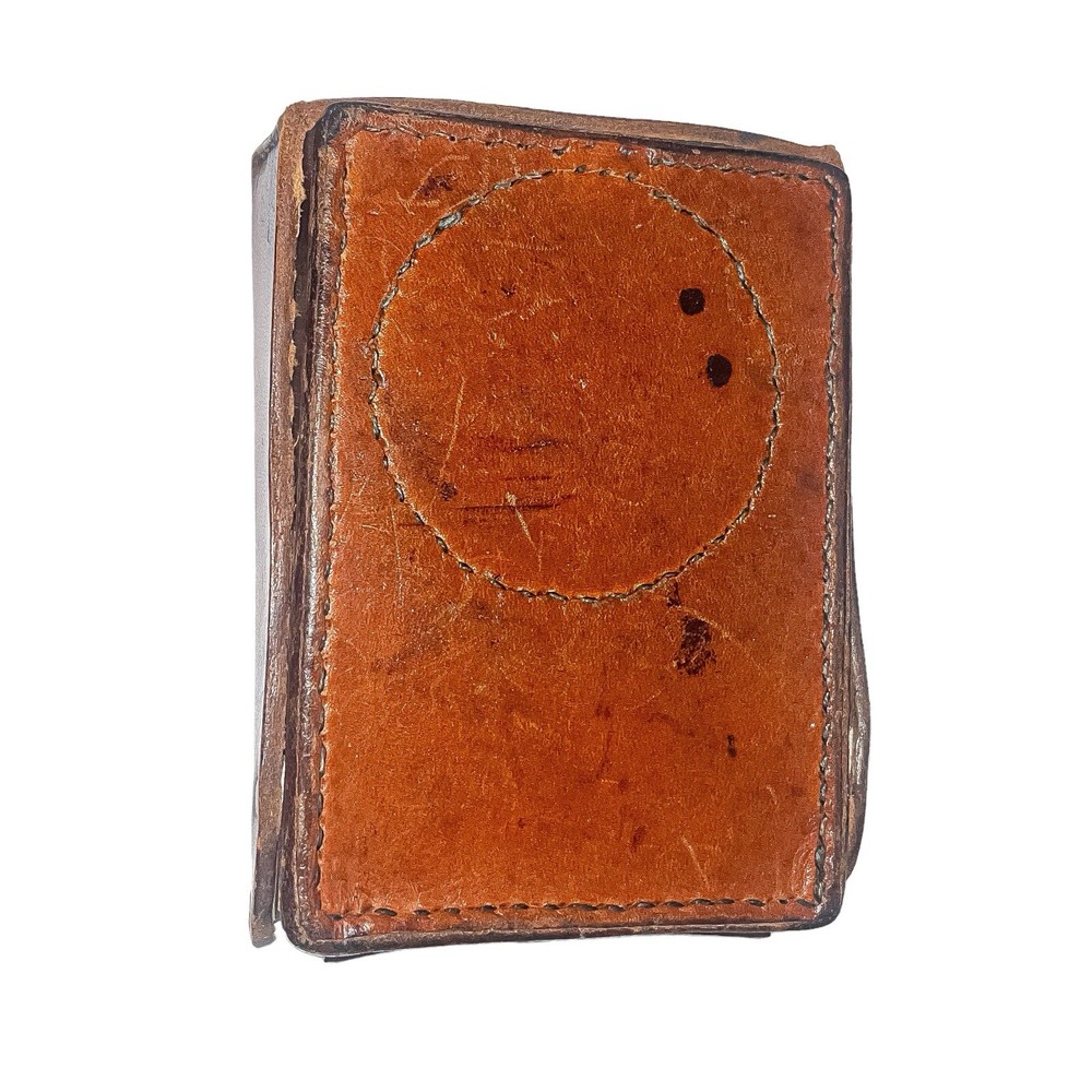 German WW2 1925 Dated Elementprüfer Leather Case