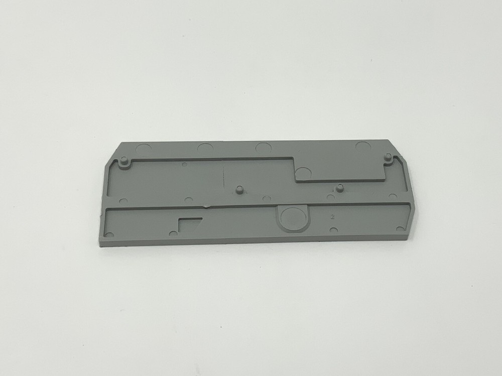 Wago 880-308 End and Intermediate Plate 2.5mm, Gray