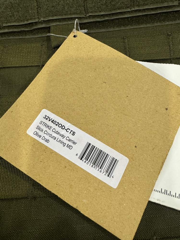 Blackhawk STRIKE Spear Balcs Cutaway Armor Carrier Medium OD Green