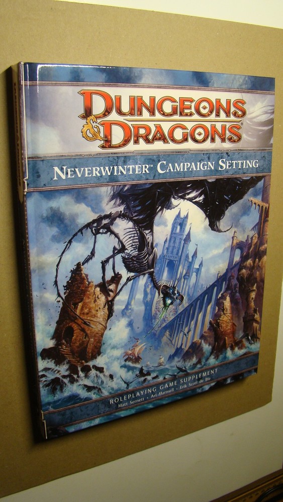 SUPER MODULE - NEVERWINTER *NEW MINT 9.8* DUNGEONS DRAGONS VAULT DROW HARDBACK