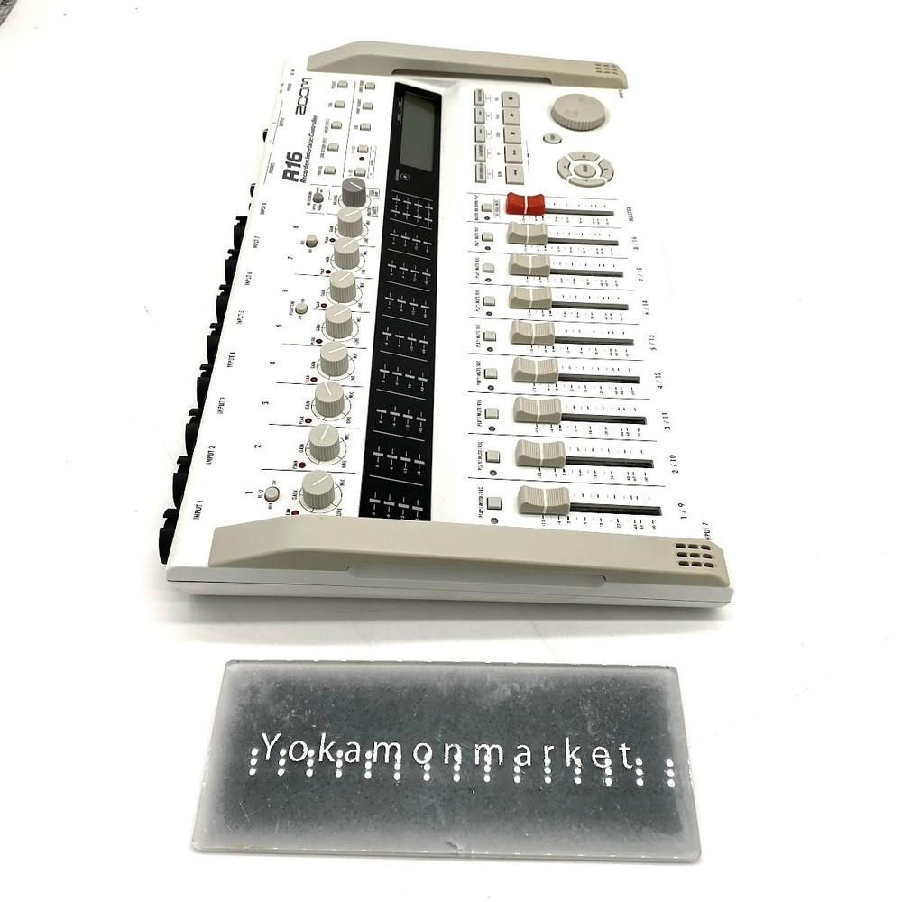 Zoom R16 Portable Multitrack Recorder Controller Interface device Used W case