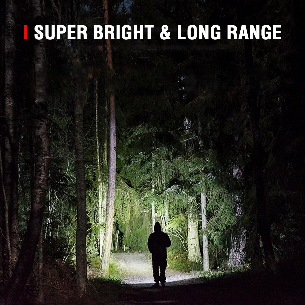 Mini Flashlight Rechargeable LED Small Flashlight Pocket Light EDC Work Light US