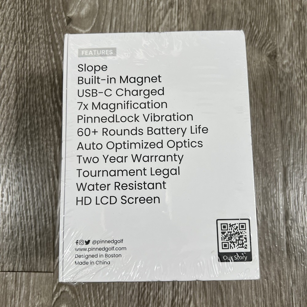 PINNED Golf The Prism Rangefinder WHITE