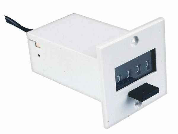 Trumeter 4 Digit Wheel Display Totalizer Manual Reset