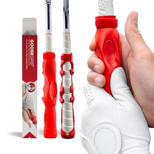 Golf Grip Trainer – Golf Training Aid for Medium (Fits Standard/Midsize Grips)