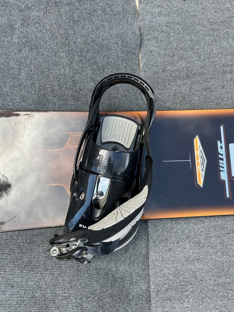 Burton Bullet Snowboard With Bindings.
