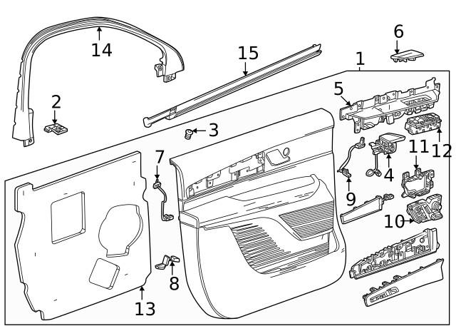 Genuine GM Bracket 85167163