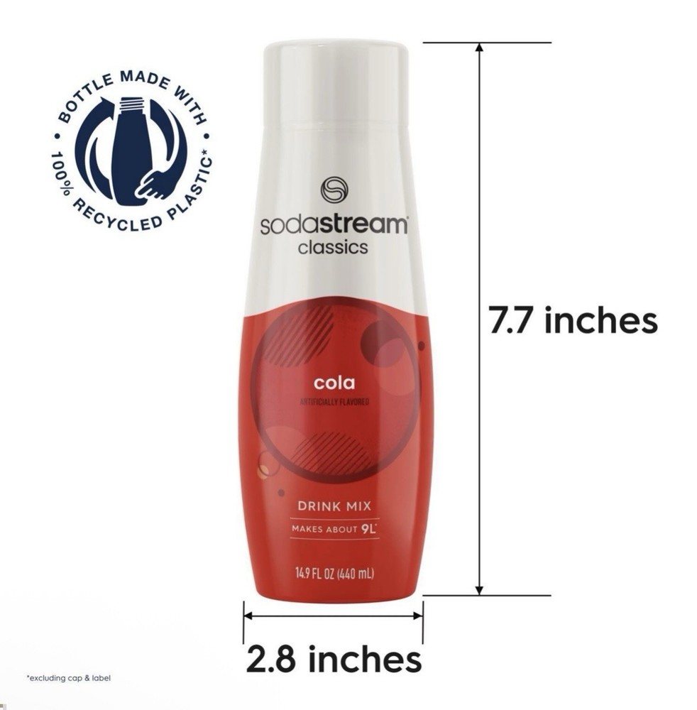 SodaStream Cola, 440ml 4-Pack