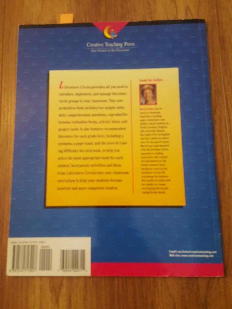 Creative Teaching Press Literature Circles Grades 3-6