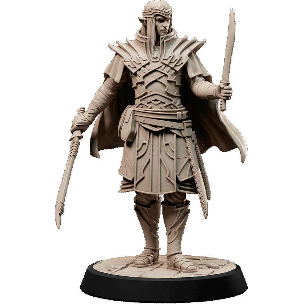 D&D Gorwyn Elf Fighter 32mm Scale Mini TTRPG