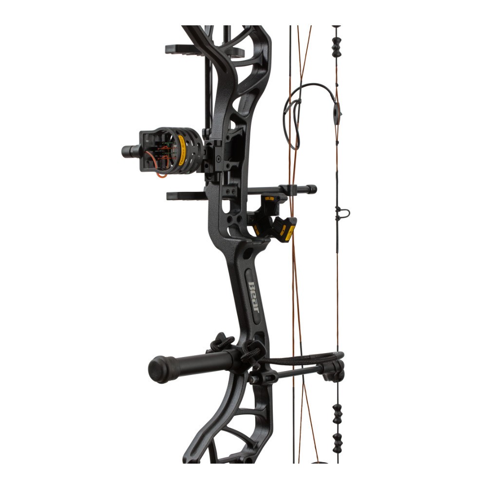 Bear Archery Legit Maxx RTH Adjustable Compound Bow (Right Hand, Black)