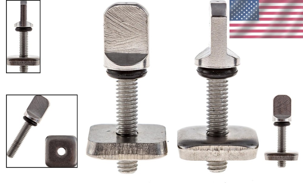 Rust Proof Fin Screws for Longboards & SUP – Ergonomic 2 or 3 Pack Option