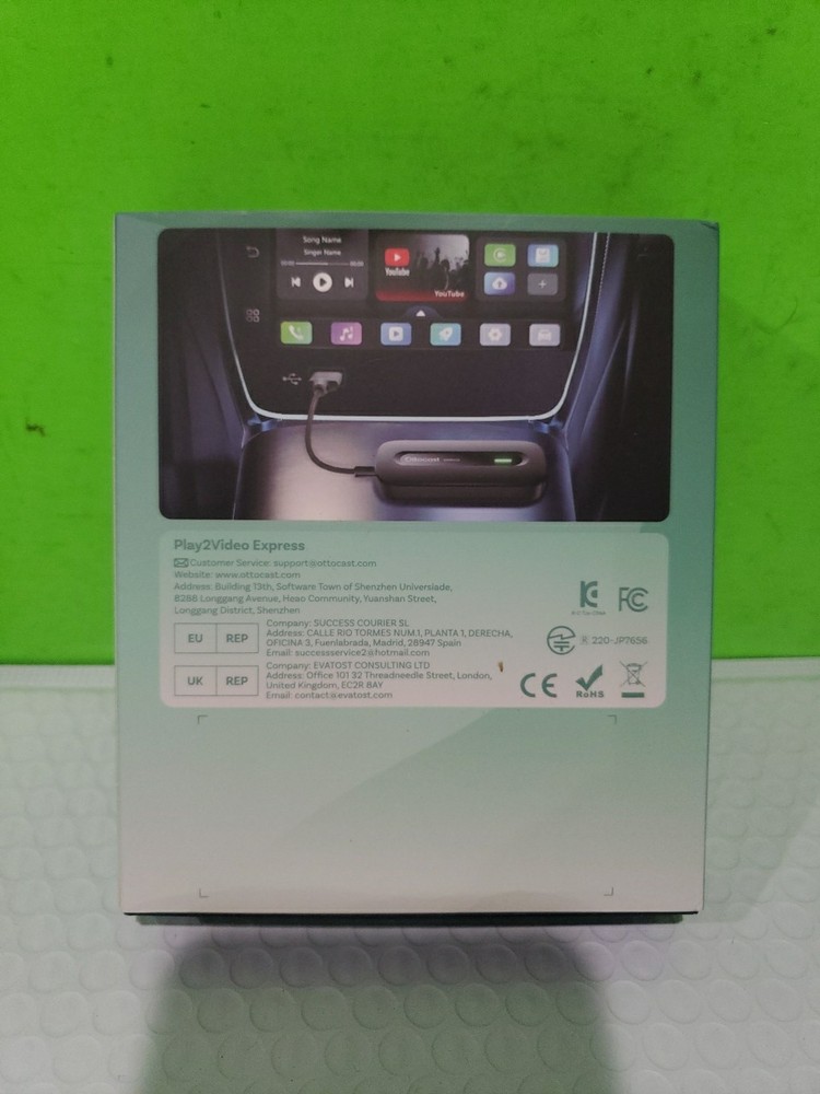 OTTOCAST Play2Video Express + Wireless Remote – Open Box