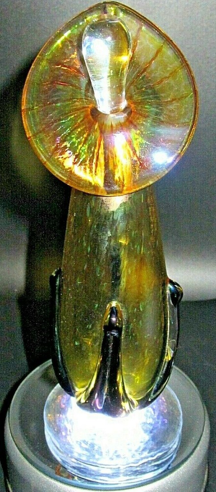 Ron Mynatt 2008 Iridescent Lily Perfume Bottle