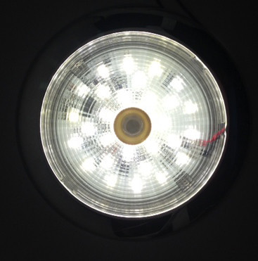 Marine Boat RV LED S.S Slim Ceiling Light With Motion Sensor Surface Mount