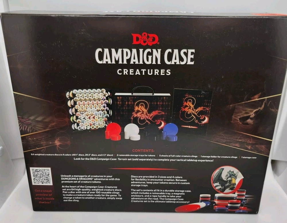 Dungeons & Dragons Campaign Case: Creatures (D&D Accessories)