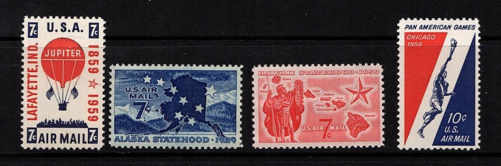 #C53 - C56 Airmail set  - MNH