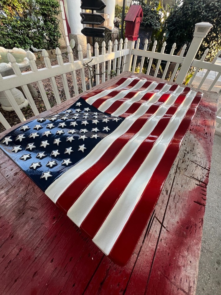 American Flag Concrete Mold Set