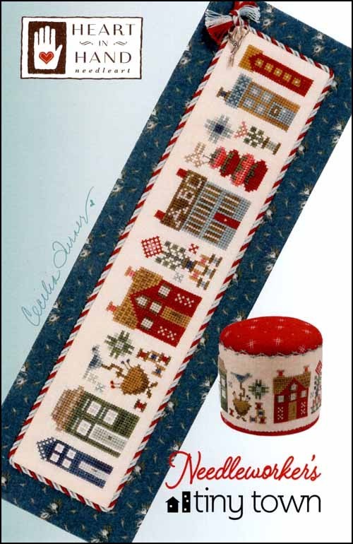 Heart in Hand Counted Cross Stitch Pattern ~ Needleworker's Tiny Town ~