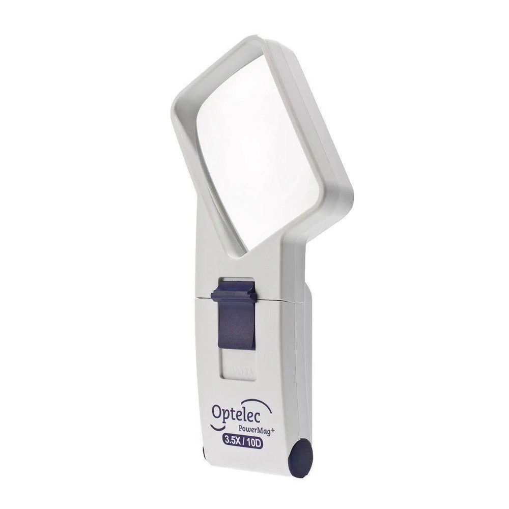 Power Mag 3.5X (Angled RH) LED Handheld Magnifier