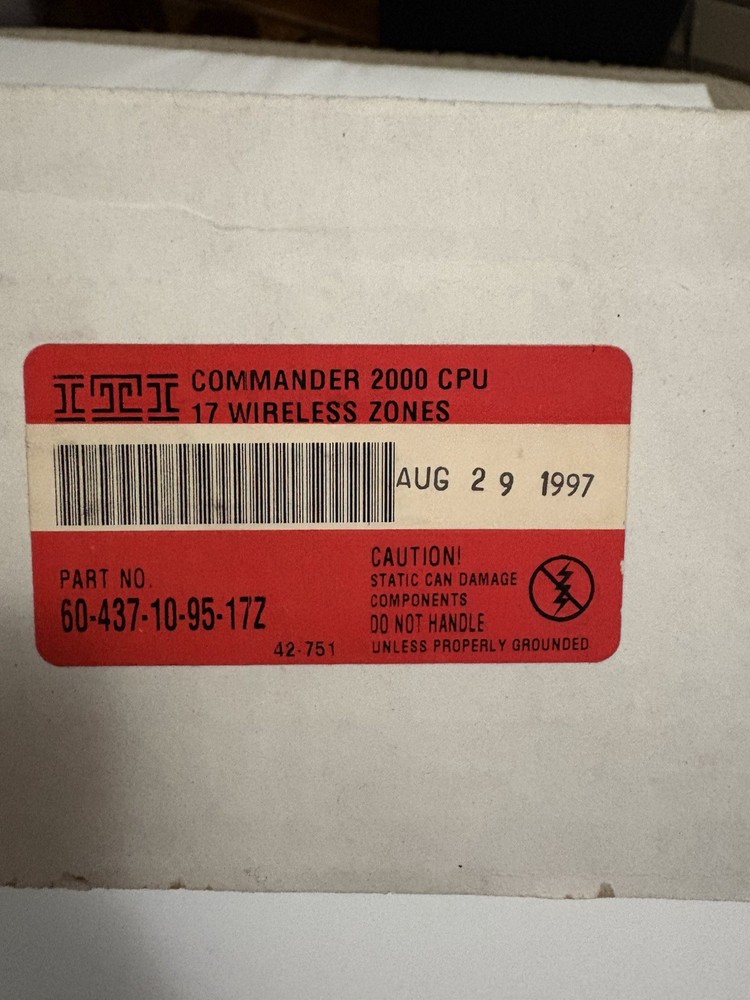 ITI Commander 2000 60-437-10-95-17Z
