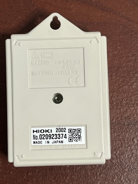 HIOKI 3634-20 Instrumentation Logger
