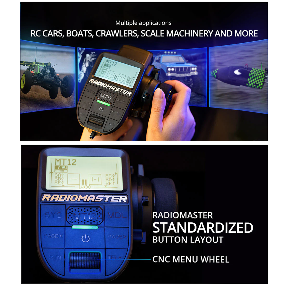 RadioMaster MT12 Surface Radio Controller(ELRS)