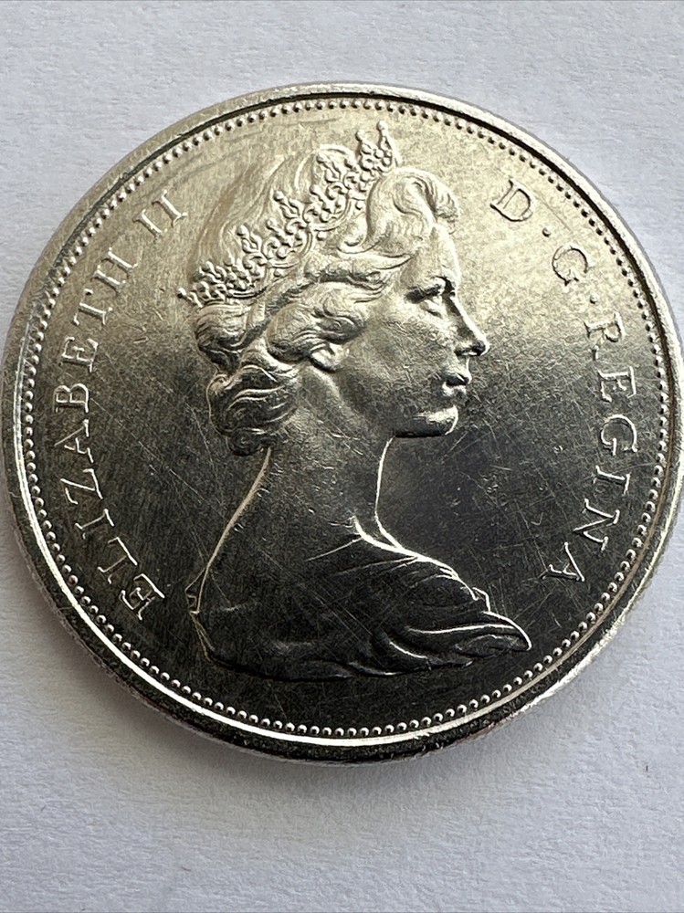 CANADA 1966  Silver  Coin 50 Cents