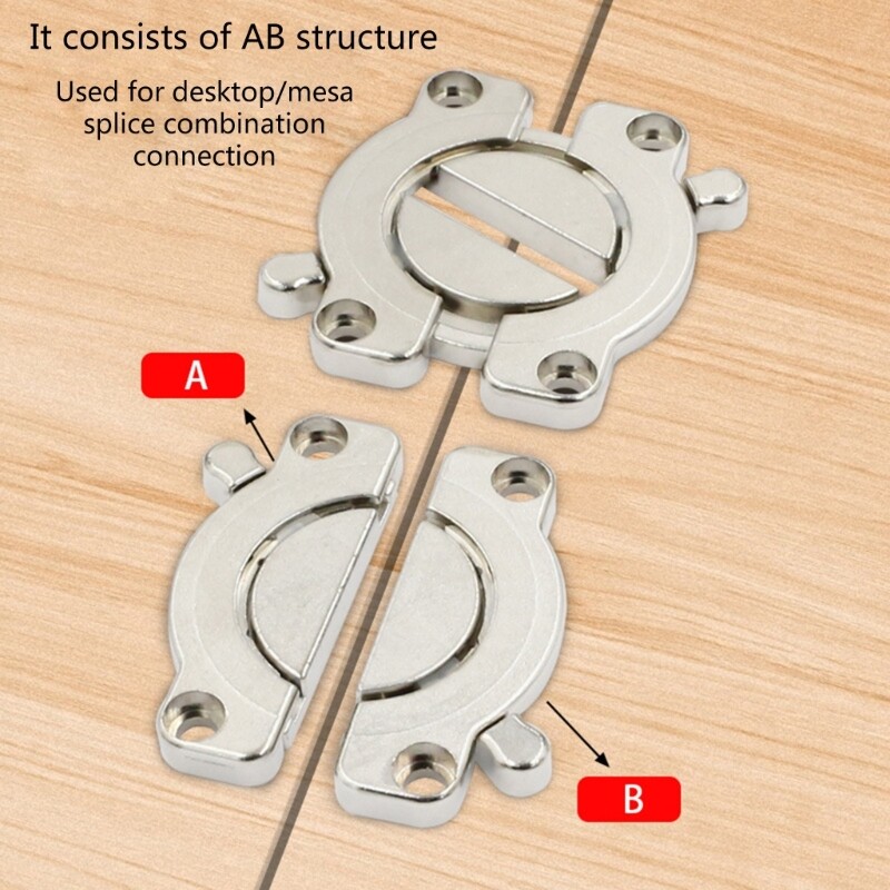 Hardware Fastening Dining Table Assembly Jointer Board Fastener Simple Install