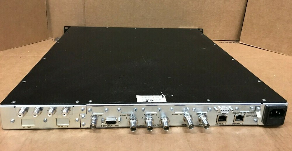 Ericsson MediaKind Tandberg MPEG2/4 422 4:2:2 HD DVB-S2 Decoder Receiver RX8200