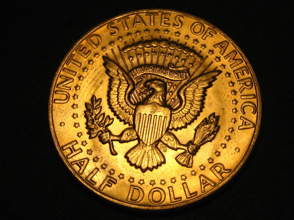 1974-D Kennedy Head Half Dollar BU