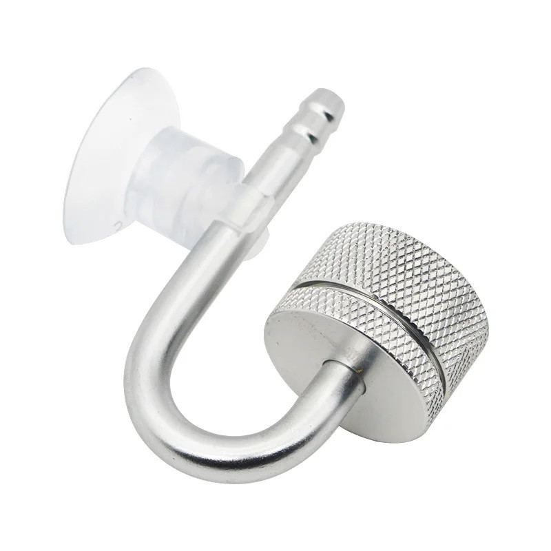 Aquarium Co2 Diffuser Solenoid Regulator System Atomizer Fish Tank Bubble Silver