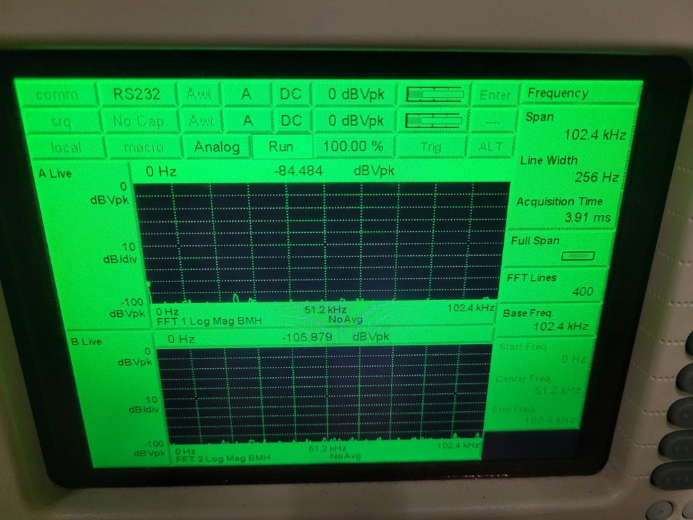 SRS Stanford Research Systems SR785 2 Channel Dynamic Signal Analyzer