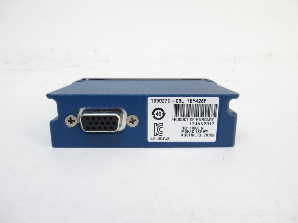 National Instruments NI 9403 with DSUB Digital Input/Output Module