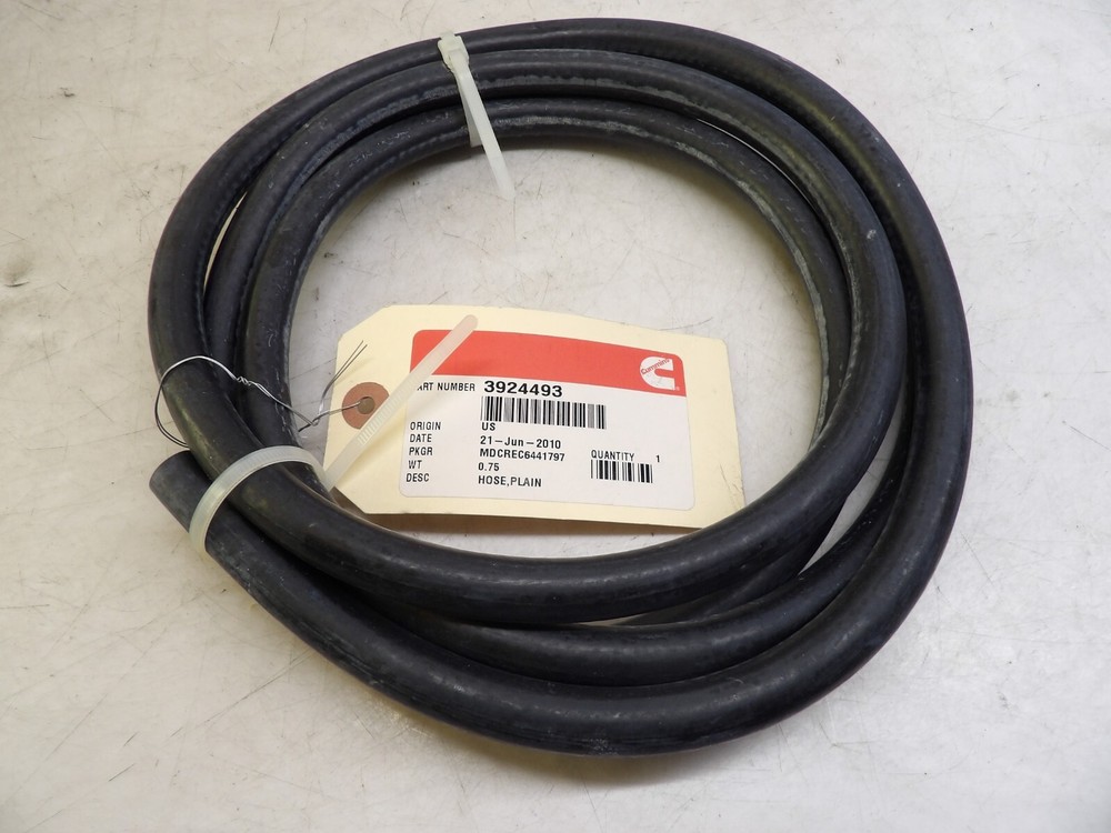 Genuine OEM Cummins Plain Hose 3924493 1/2"