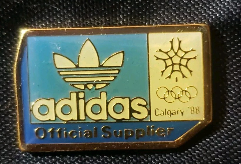 1988 CALGARY ADIDAS OLYMPIC PIN