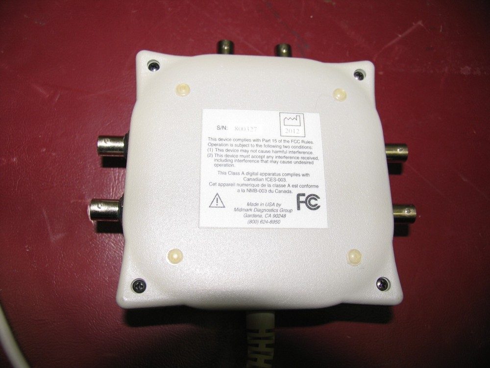 MIDMARK IQMARK STRESS OUTPUT MODULE (4-ANALOG/2-DIGITALCH) MFG 2012