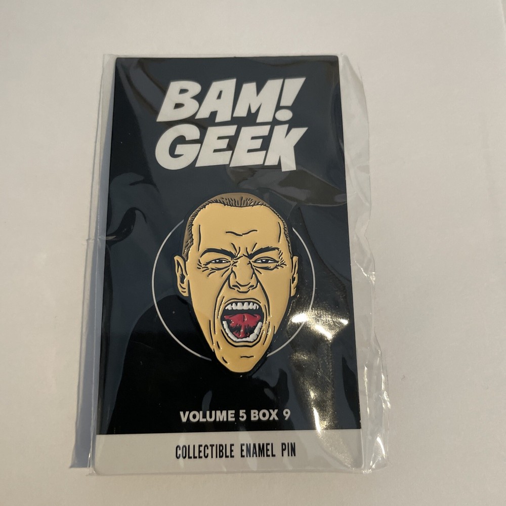 Bam Box! Geek Box 'The Beast' Enamel Pin Split /Glass / Unbreakable