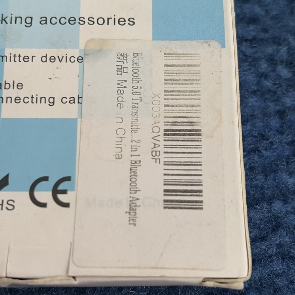 Ankilo Wireless 2- In- 1 Audio Receiver & Transmitter - Open Box - New